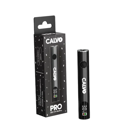 Bateria-CALVO-LED-Black-510-Rosin-Clear